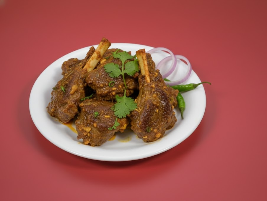 Mutton piece add on at Biryani Box Company